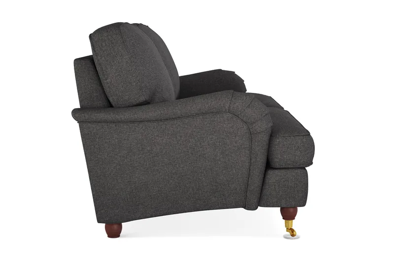 Howard Lyx 3-seters Stoffsofa - Mørk grå - Møbler - Sofaer - Howard sofa