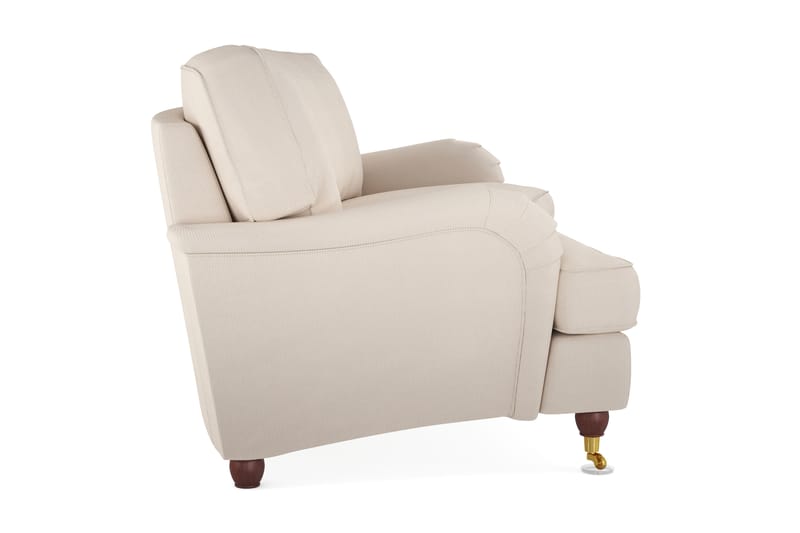Howard Lyx 3-seters Svunget Manchestersofa - Beige - Møbler - Sofaer - Howard sofa
