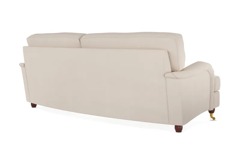 Howard Lyx 3-seters Svunget Manchestersofa - Beige - Møbler - Sofaer - Howard sofa
