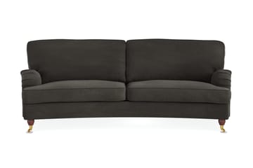 Howard Lyx 3-seters Svunget Manchestersofa - Mørk grå - Møbler - Sofaer - Howard sofa