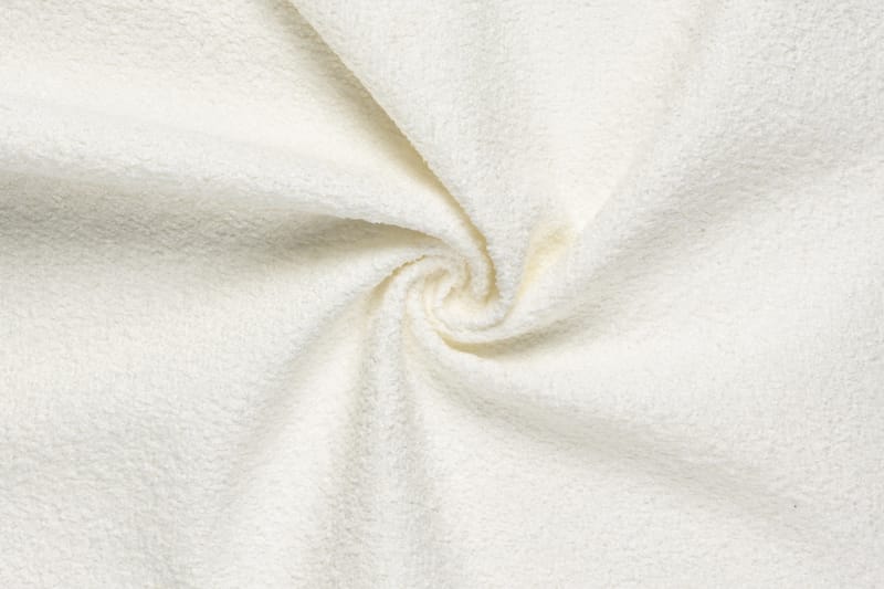 Howard Lyx 3-seters Svunget Sofa i Bouclé - Hvit - Møbler - Sofaer - Howard sofa
