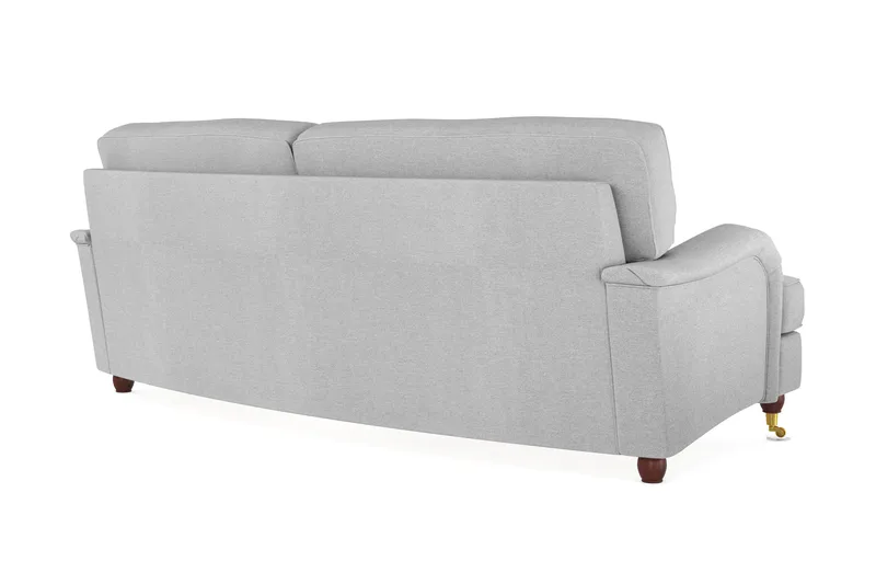 Howard Lyx 3-seters Svunget Stoffsofa - Lys grå - Møbler - Sofaer - Howard sofa