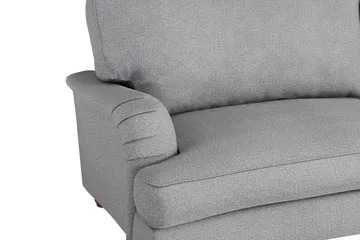 Howard Lyx 3-seters Svunget Stoffsofa - Lys grå - Møbler - Sofaer - Howard sofa
