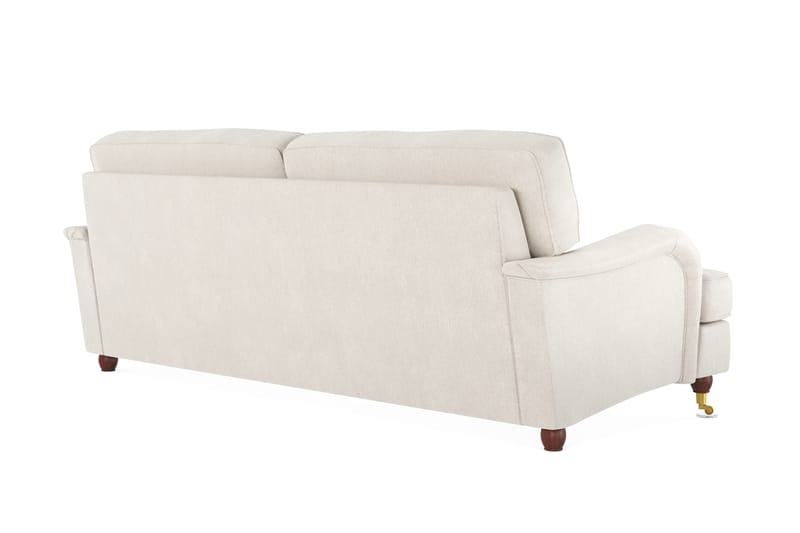 Howard Lyx 4-seters Fløyelssofa - Kremhvit - Møbler - Sofaer - Howard sofa