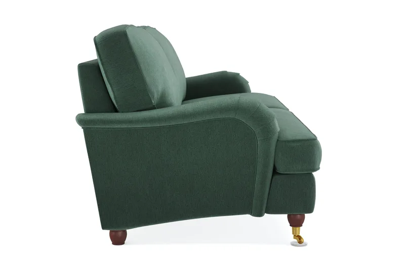 Howard Lyx 4-seters Fløyelssofa - Mørk grønn - Møbler - Sofaer - Howard sofa