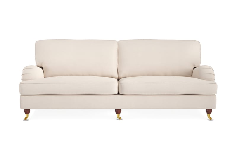 Howard Lyx 4-seters Manchestersofa, Beige