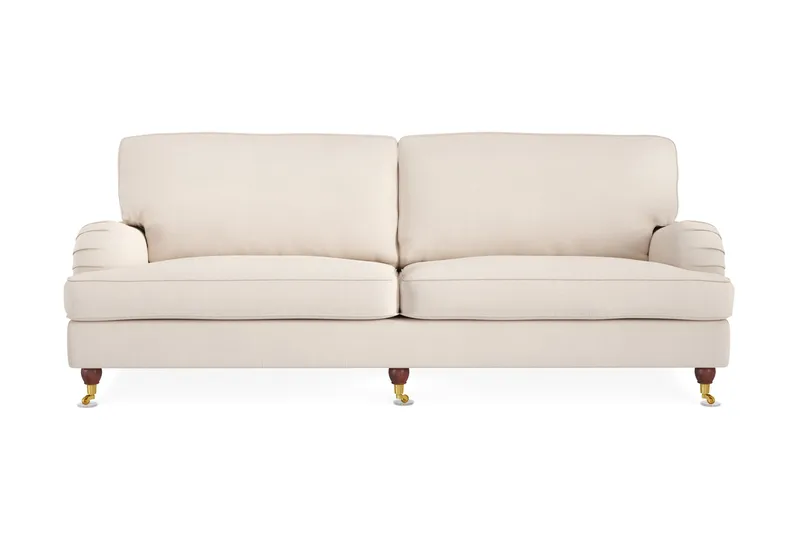 Howard Lyx 4-seters Manchestersofa, Beige