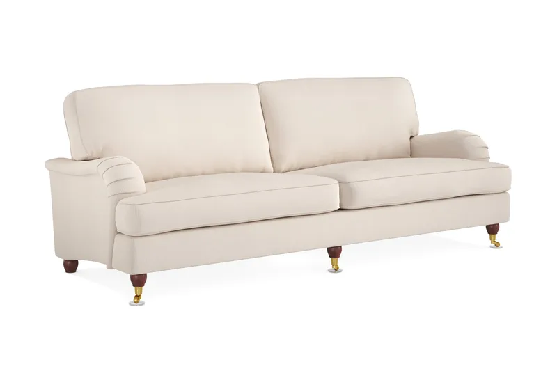 Howard Lyx 4-seters Manchestersofa - Beige - Møbler - Sofaer - Howard sofa