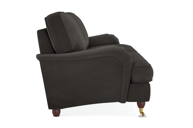 Howard Lyx 4-seters Manchestersofa - Mørk grå - Møbler - Sofaer - Howard sofa