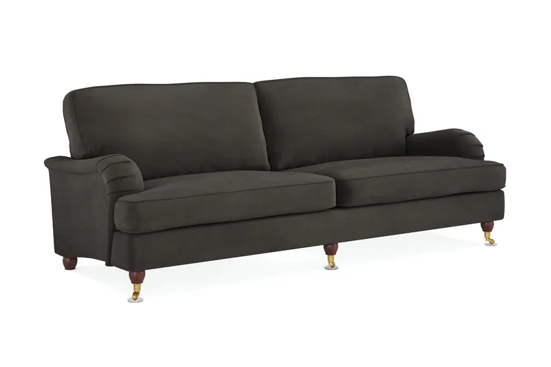 Howard Lyx 4-seters Manchestersofa - Mørk grå - Møbler - Sofaer - Howard sofa