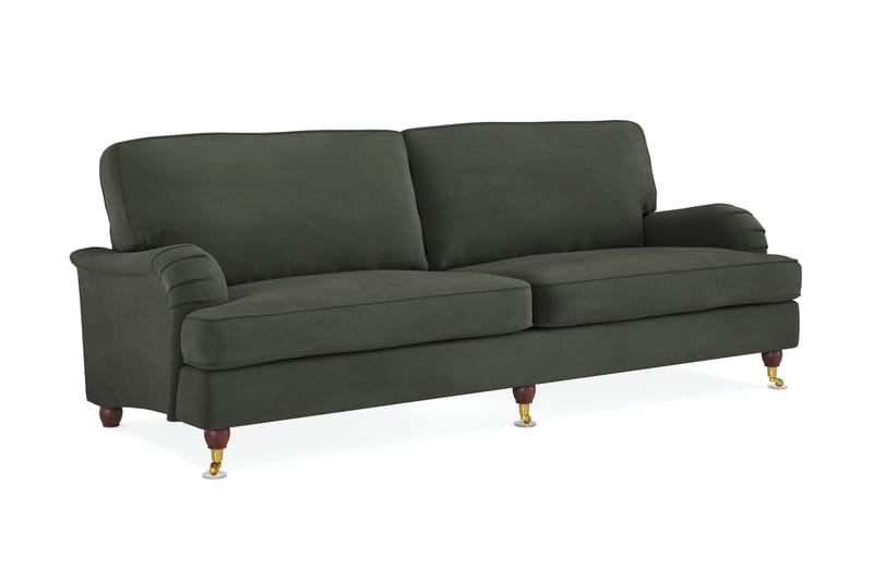 Howard Lyx 4-seters Manchestersofa - Mørk grønn - Møbler - Sofaer - Howard sofa