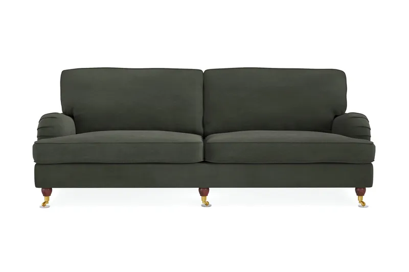 Howard Lyx 4-seters Manchestersofa - Mørk grønn - Møbler - Sofaer - Howard sofa