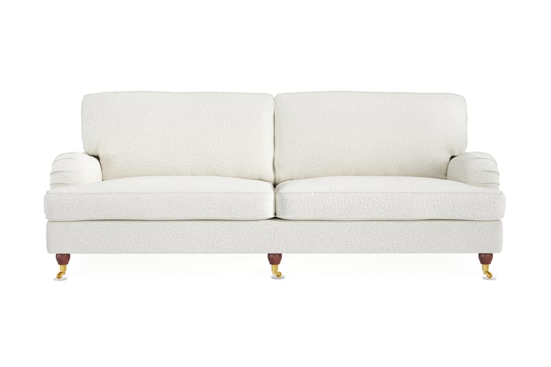 Howard Lyx 4-seters Sofa i Bouclé - Hvit - Møbler - Sofaer - Howard sofa