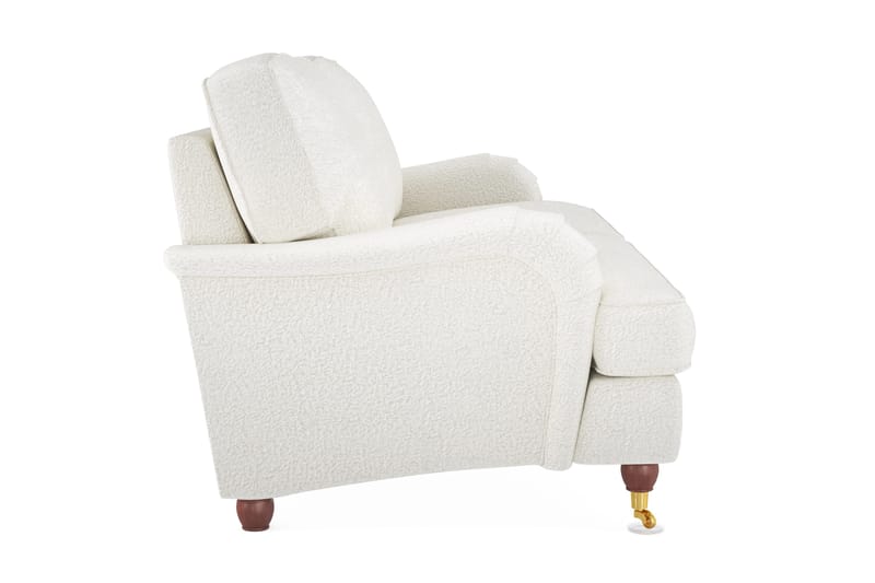 Howard Lyx 4-seters Sofa i Bouclé - Hvit - Møbler - Sofaer - Howard sofa