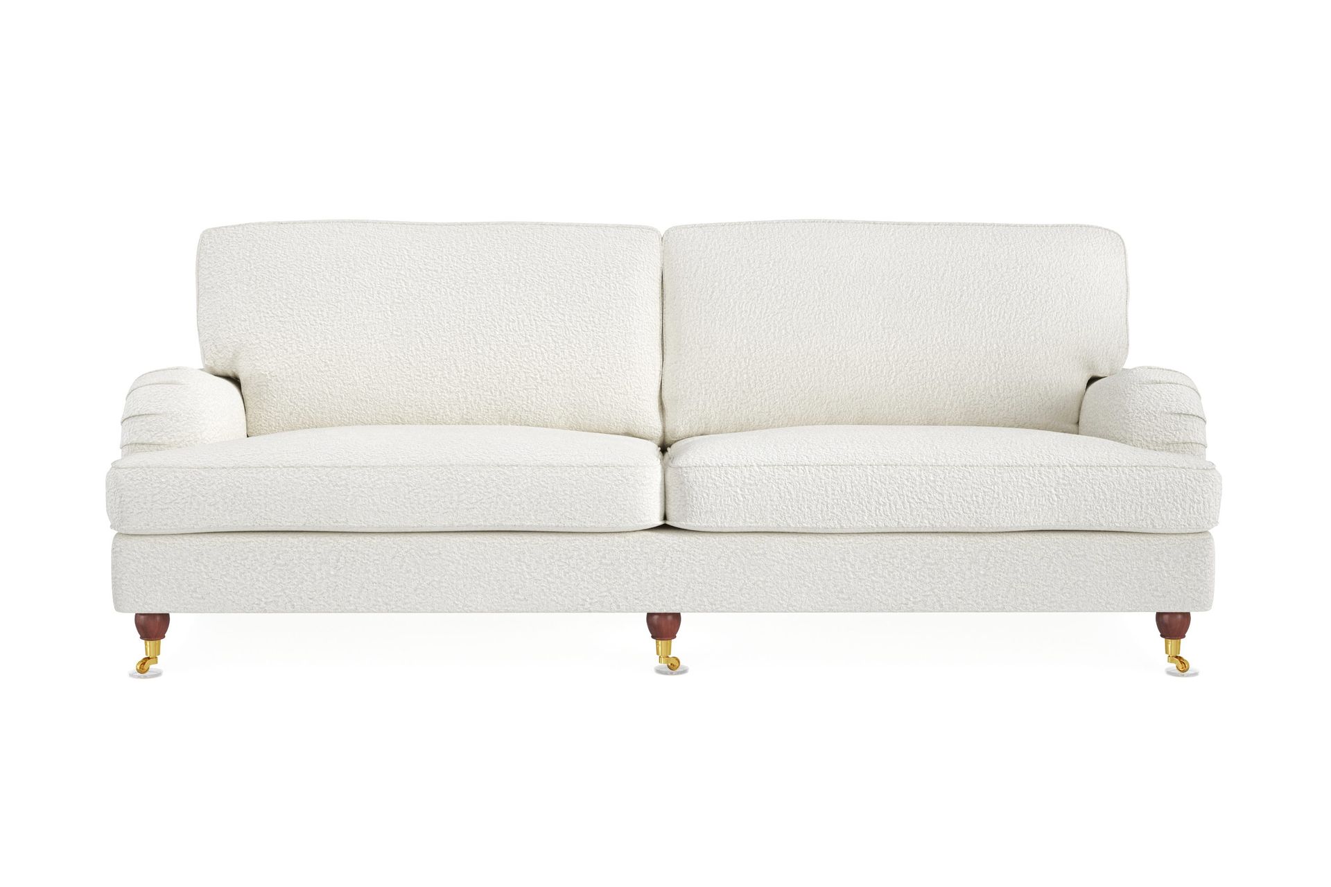 Howard Lyx 4-seters Sofa i Bouclé - Hvit