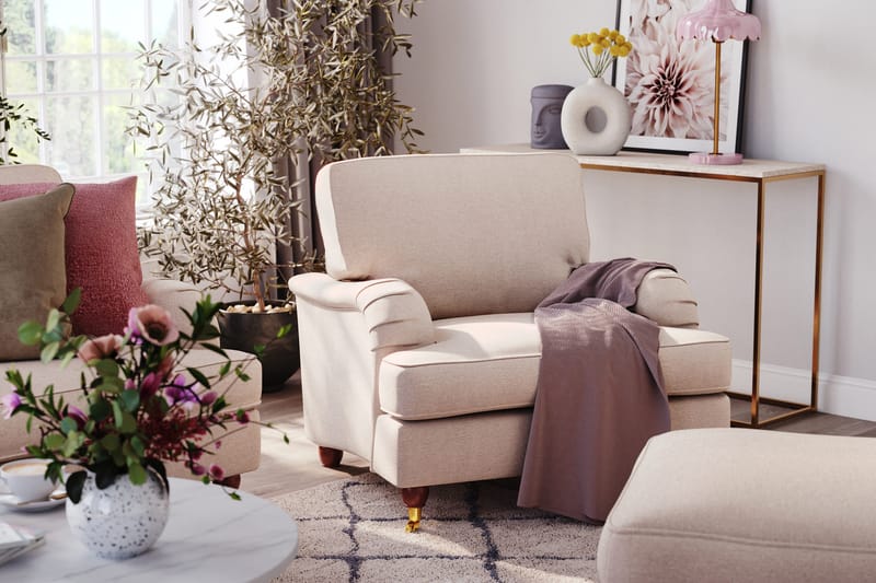 Howard Lyx 4-seters Stoffsofa - Beige - Møbler - Sofaer - Howard sofa