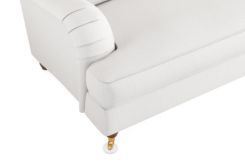 Howard Lyx 4-seters Stoffsofa - Hvit - Møbler - Sofaer - Howard sofa