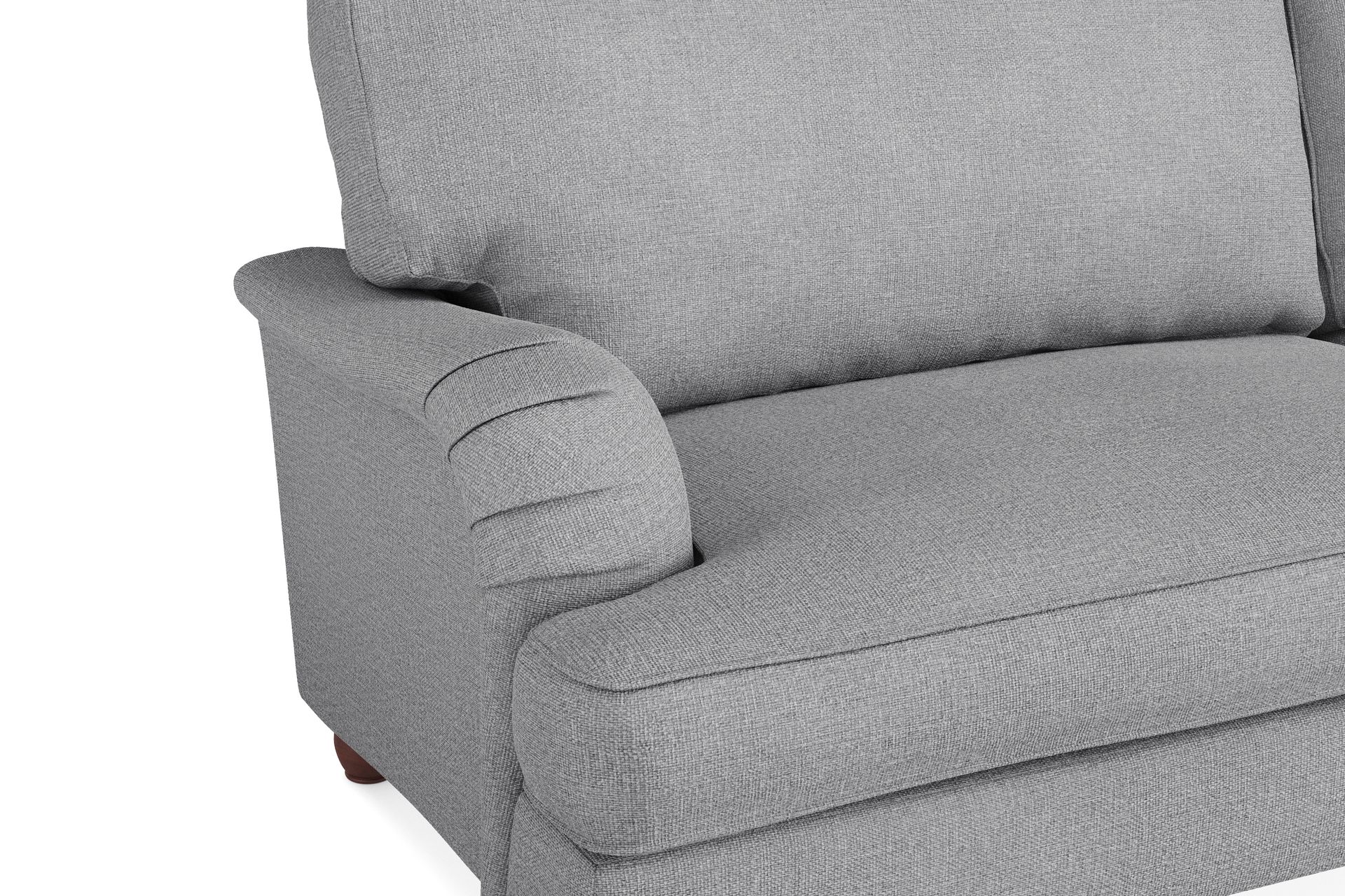 Howard Lyx 4-seters Stoffsofa - Lys grå - Møbler - Sofaer - Howard sofa
