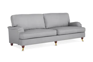 Howard Lyx 4-seters Stoffsofa - Lys grå - Møbler - Sofaer - Howard sofa
