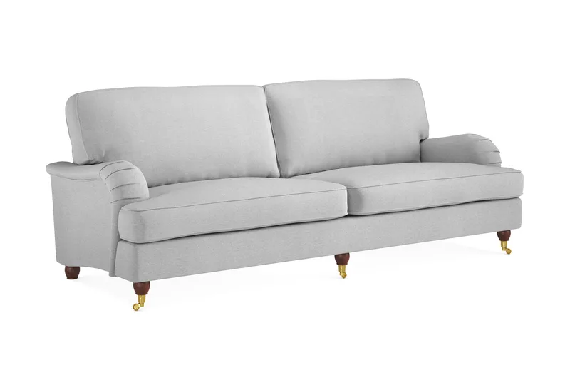 Howard Lyx 4-seters Stoffsofa - Lys grå - Møbler - Sofaer - Howard sofa