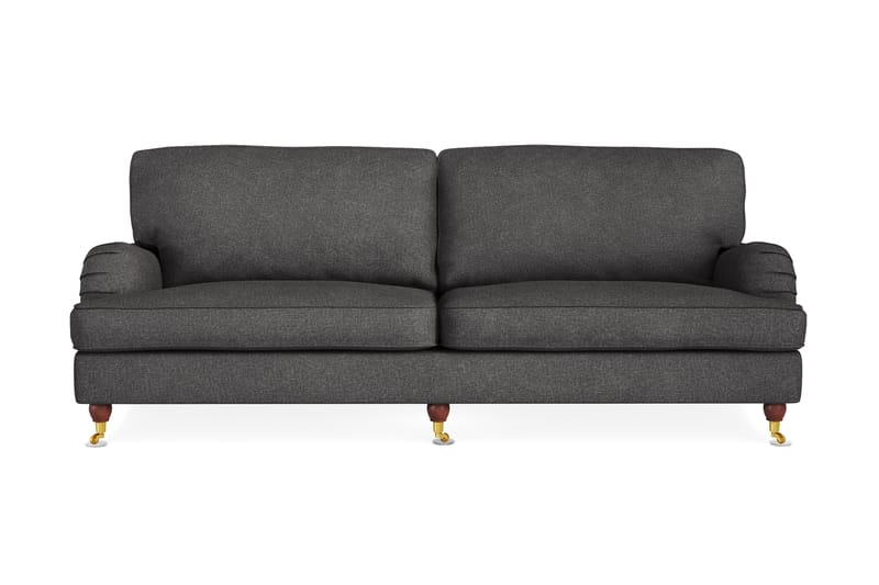 Howard Lyx 4-seters Stoffsofa - Mørk grå - Møbler - Sofaer - Howard sofa