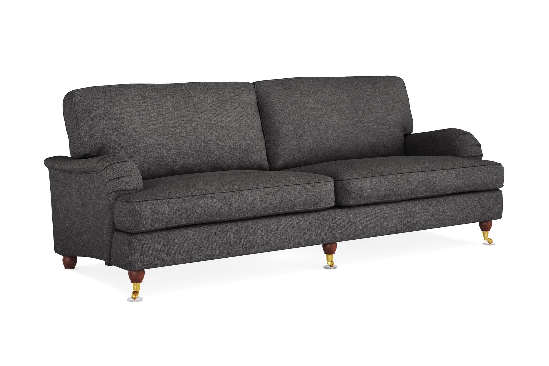 Howard Lyx 4-seters Stoffsofa - Mørk grå - Møbler - Sofaer - Howard sofa