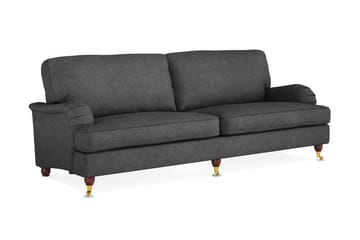 Howard Lyx 4-seters Stoffsofa - Mørk grå - Møbler - Sofaer - Howard sofa