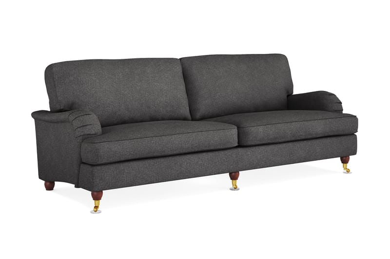 Howard Lyx 4-seters Stoffsofa - Mørk grå - Møbler - Sofaer - Howard sofa