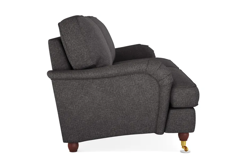 Howard Lyx 4-seters Stoffsofa - Mørk grå - Møbler - Sofaer - Howard sofa
