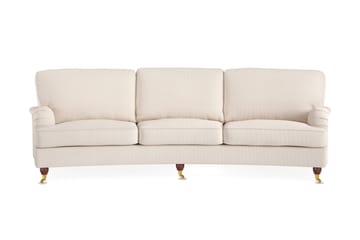 Howard Lyx 4-seters Svunget Manchestersofa - Beige - Møbler - Sofaer - Howard sofa