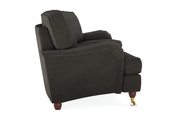 Howard Lyx 4-seters Svunget Manchestersofa - Mørk grå - Møbler - Sofaer - Howard sofa