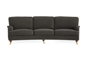 Howard Lyx 4-seters Svunget Manchestersofa - Mørk grå - Møbler - Sofaer - Howard sofa