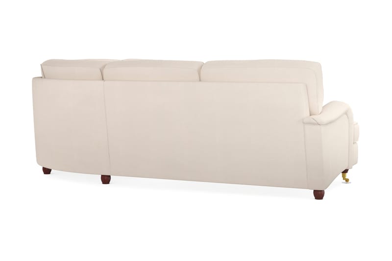 Howard Lyx 6-seters Høyrevendt L-formet Hjørnesofa i Manchester - Beige - Møbler - Sofaer - Howard sofa