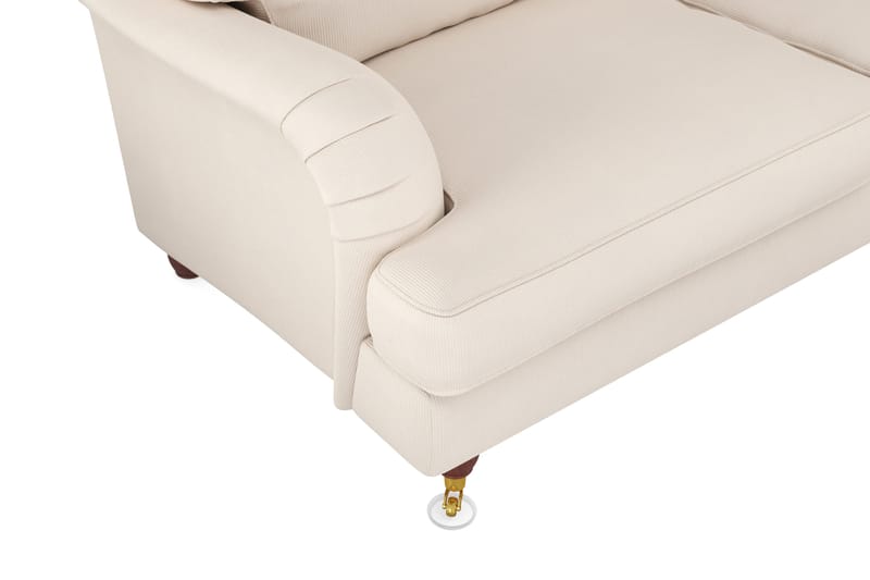 Howard Lyx 6-seters Høyrevendt L-formet Hjørnesofa i Manchester - Beige - Møbler - Sofaer - Howard sofa