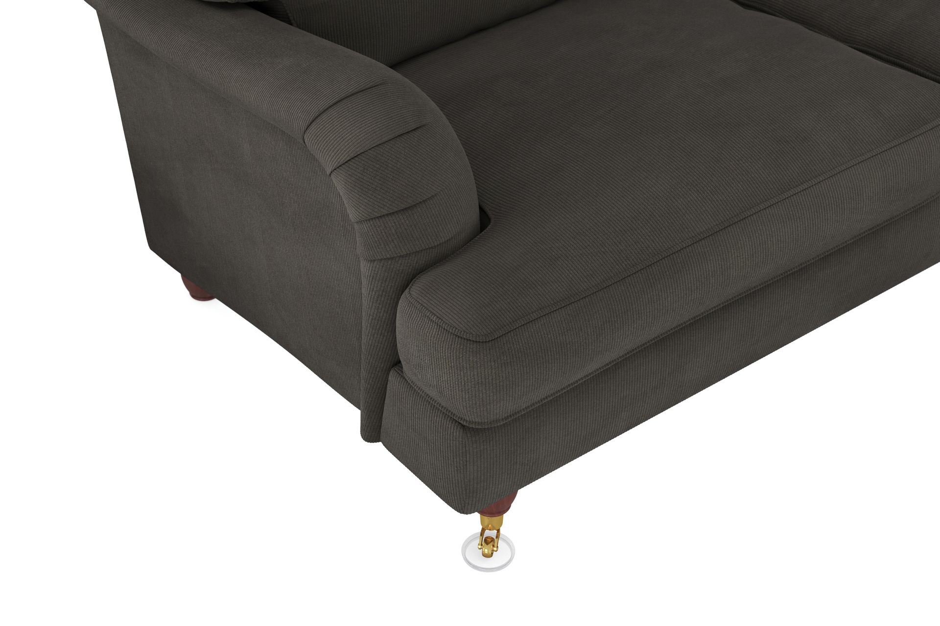 Howard Lyx 6-seters Høyrevendt L-formet Hjørnesofa i Manchester - Mørk grå - Møbler - Sofaer - Howard sofa