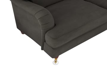 Howard Lyx 6-seters Høyrevendt L-formet Hjørnesofa i Manchester - Mørk grå - Møbler - Sofaer - Howard sofa