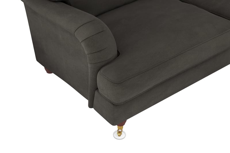 Howard Lyx 6-seters Høyrevendt L-formet Hjørnesofa i Manchester - Mørk grå - Møbler - Sofaer - Howard sofa