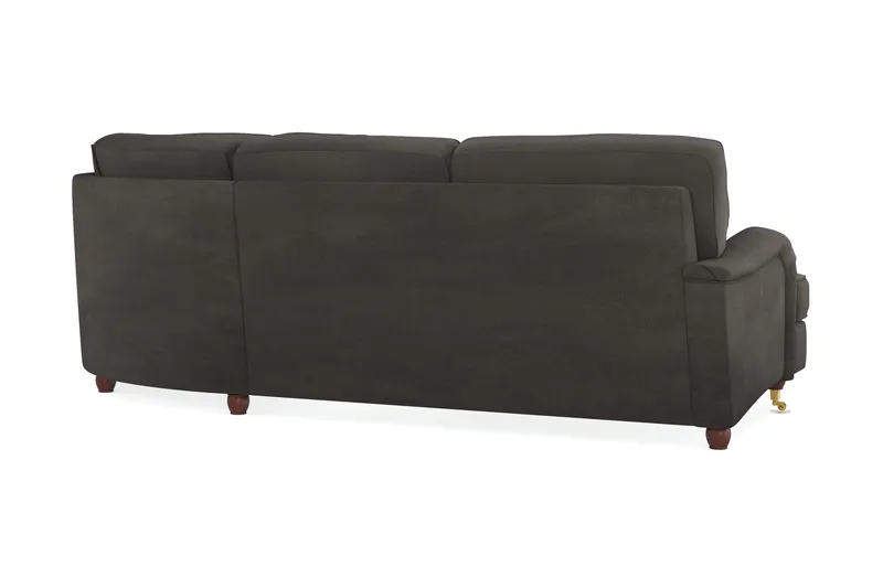 Howard Lyx 6-seters Høyrevendt L-formet Hjørnesofa i Manchester - Mørk grå - Møbler - Sofaer - Howard sofa