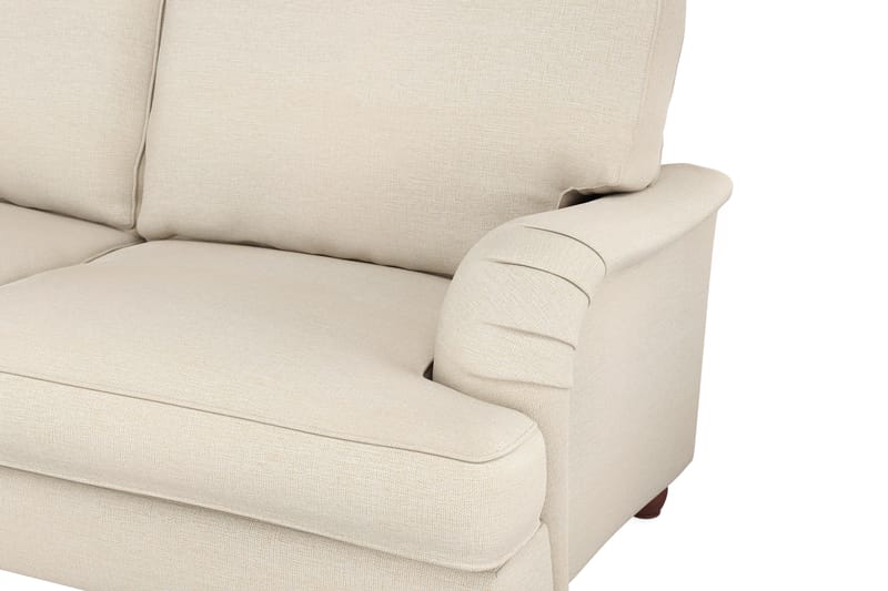 Howard Lyx 6-seters Høyrevendt L-formet Hjørnesofa i Stoff - Beige - Møbler - Sofaer - Howard sofa