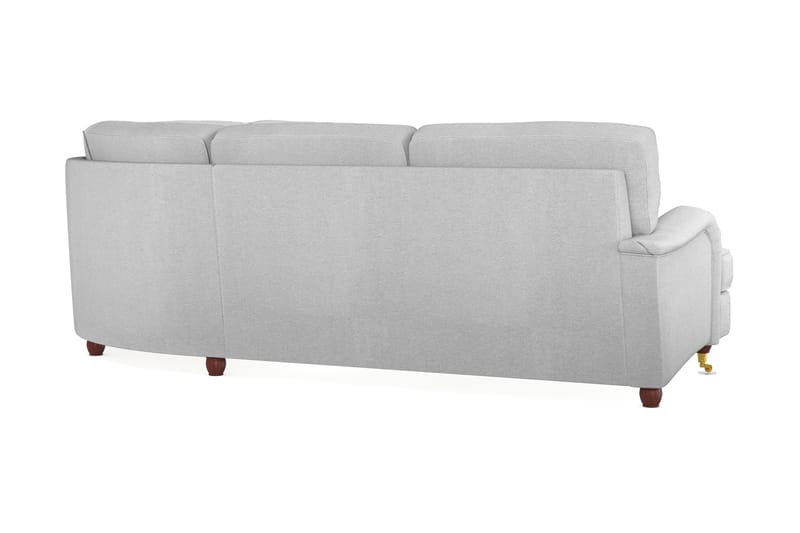 Howard Lyx 6-seters Høyrevendt L-formet Hjørnesofa i Stoff - Lys grå - Møbler - Sofaer - Howard sofa