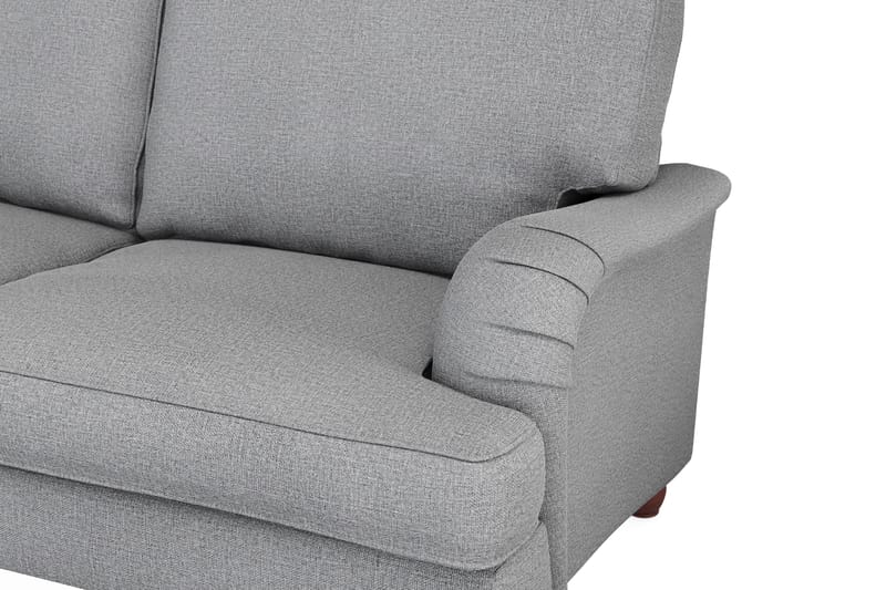 Howard Lyx 6-seters Høyrevendt L-formet Hjørnesofa i Stoff - Lys grå - Møbler - Sofaer - Howard sofa