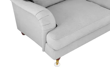 Howard Lyx 6-seters Høyrevendt L-formet Hjørnesofa i Stoff - Lys grå - Møbler - Sofaer - Howard sofa