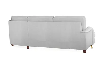 Howard Lyx 6-seters Høyrevendt L-formet Hjørnesofa i Stoff - Lys grå - Møbler - Sofaer - Howard sofa