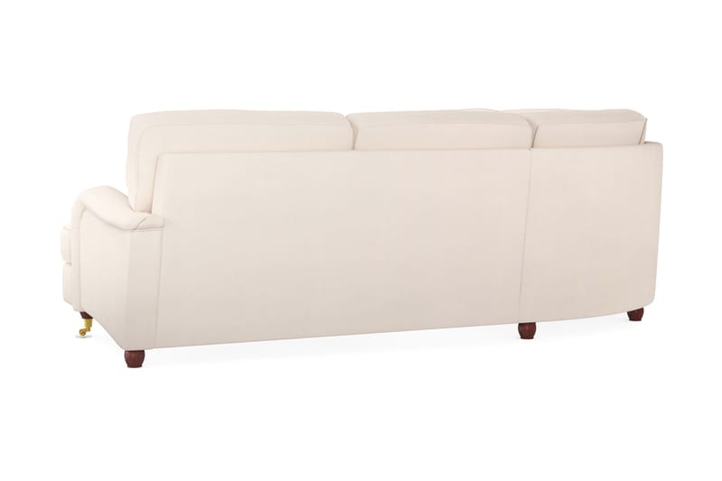 Howard Lyx 6-seters Venstrevendt L-formet Hjørnesofa i Manchester - Beige - Møbler - Sofaer - Howard sofa