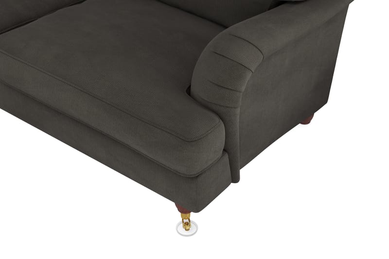 Howard Lyx 6-seters Venstrevendt L-formet Hjørnesofa i Manchester - Mørk grå - Møbler - Sofaer - Howard sofa