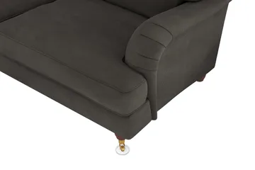 Howard Lyx 6-seters Venstrevendt L-formet Hjørnesofa i Manchester - Mørk grå - Møbler - Sofaer - Howard sofa