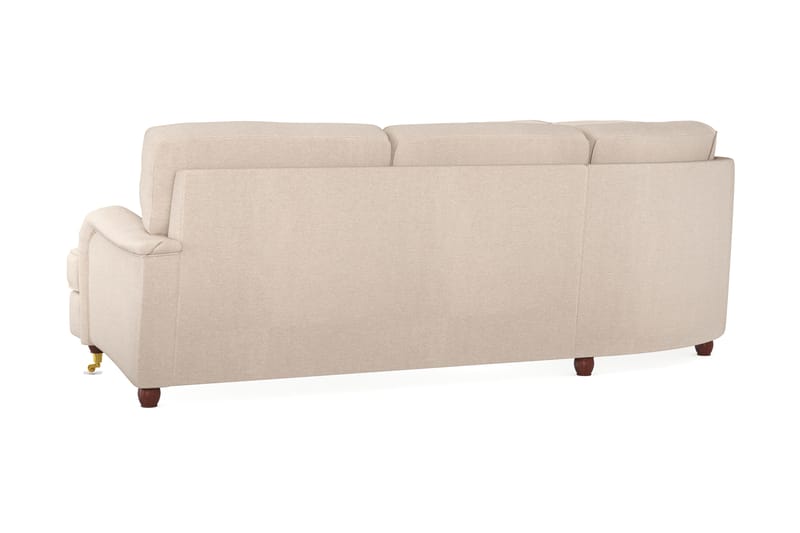 Howard Lyx 6-seters Venstrevendt L-formet Hjørnesofa i Stoff - Beige - Møbler - Sofaer - Howard sofa