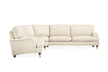 Howard Lyx 6-seters Venstrevendt L-formet Hjørnesofa i Stoff - Beige - Møbler - Sofaer - Howard sofa