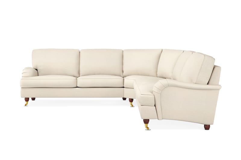 Howard Lyx 6-seters Venstrevendt L-formet Hjørnesofa i Stoff - Beige - Møbler - Sofaer - Howard sofa