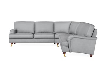 Howard Lyx 6-seters Venstrevendt L-formet Hjørnesofa i Stoff - Lys grå - Møbler - Sofaer - Howard sofa
